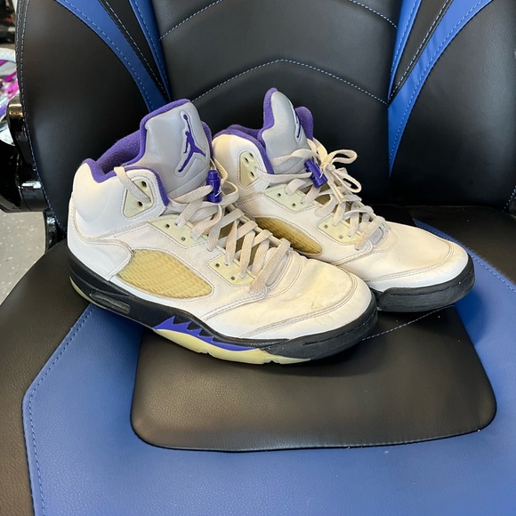 Nike Air Jordan 5 Retro Concord Grape size 9.5 - Picture 4 of 7
